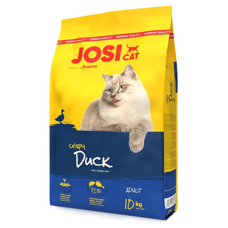 غذای خشک گربه بالغ طعم اردک جوسی کت جوسرا (Josera Josicat Crispy Duck) وزن 18 کیلوگرم غذای خشک گربه بالغ طعم اردک جوسی کت جوسرا (Josera Josicat Crispy Duck) وزن 18 کیلوگرم