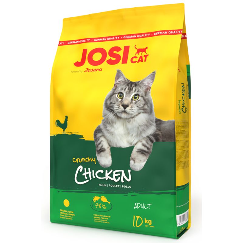 غذای خشک گربه بالغ طعم مرغ جوسی کت جوسرا (Josera Josicat Crunchy Poultry) وزن 18 کیلوگرم غذای خشک گربه بالغ طعم مرغ جوسی کت جوسرا (Josera Josicat Crunchy Poultry) وزن 18 کیلوگرم