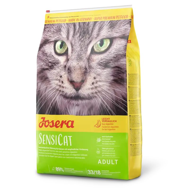 غذای خشک گربه سنسی کت جوسرا (Josera SensiCat) وزن 10 کیلوگرم غذای خشک گربه سنسی کت جوسرا (Josera SensiCat) وزن 10 کیلوگرم